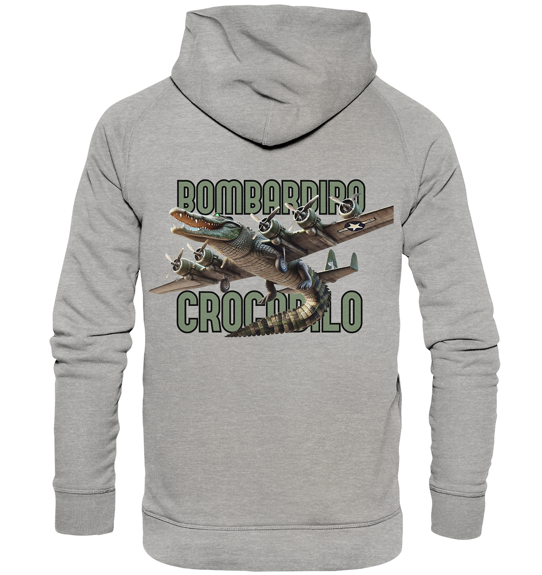 Bombardiro Crocodilo - Basic Unisex Hoodie