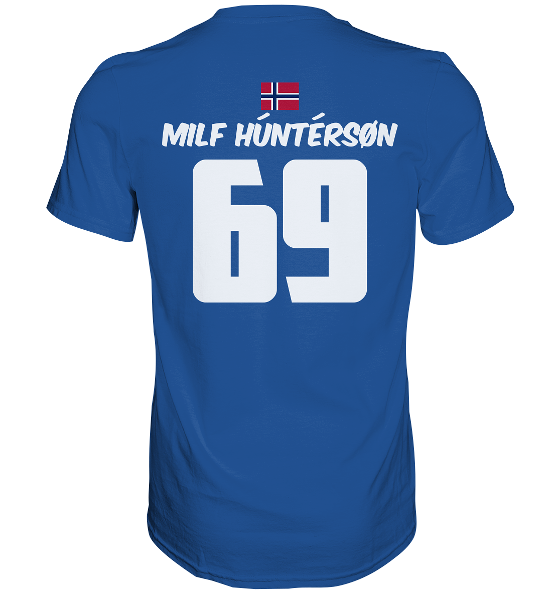 Milf Hunterson - Premium Shirt (Rückenprint)