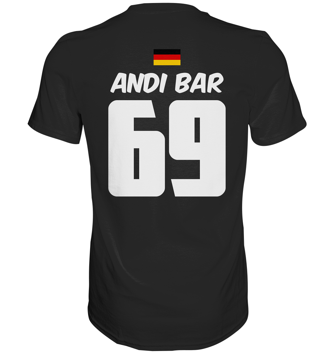 Andi Bar - Premium Shirt (Rückenprint)