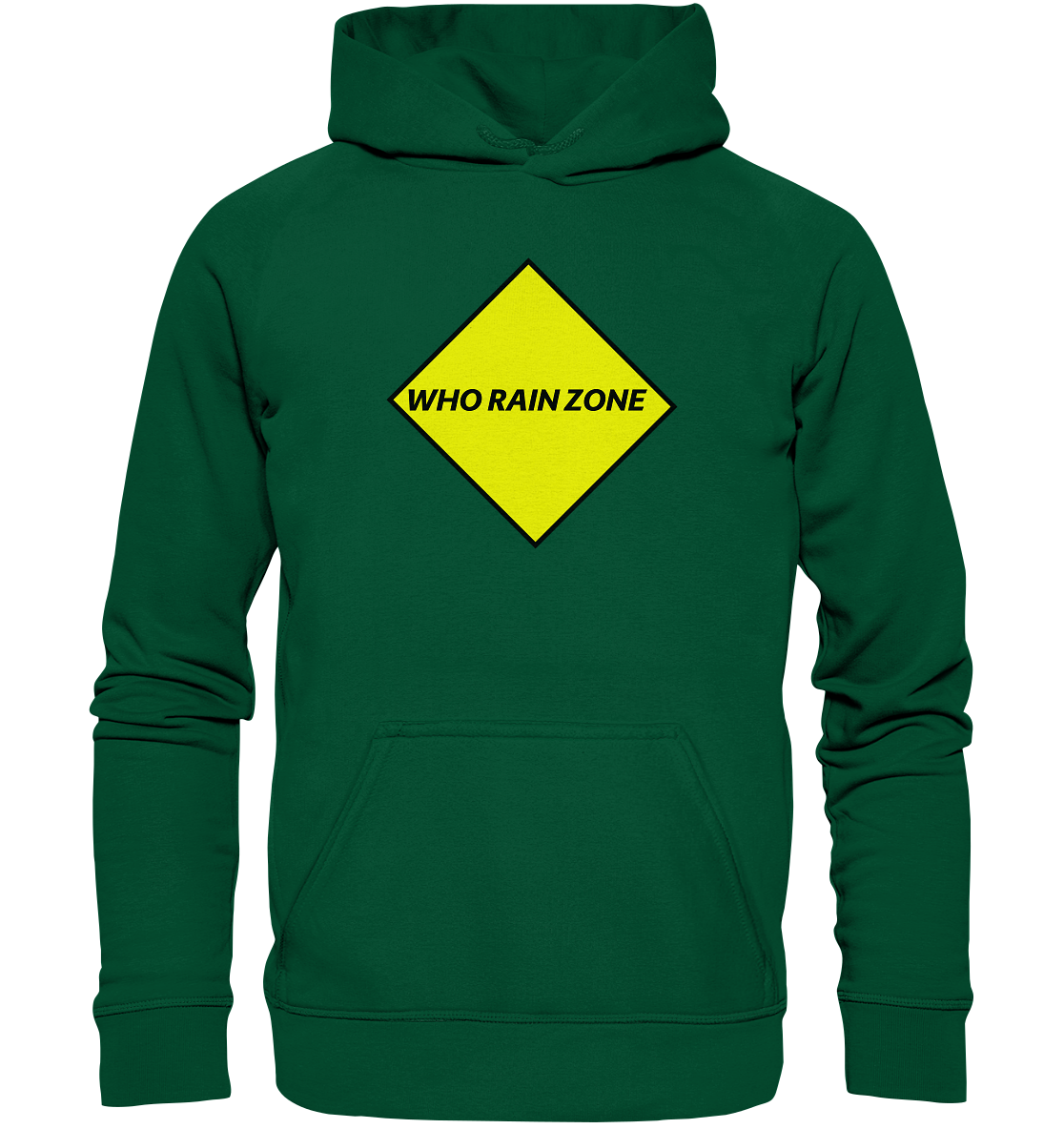 Who Rain Zone - Basic Unisex Hoodie