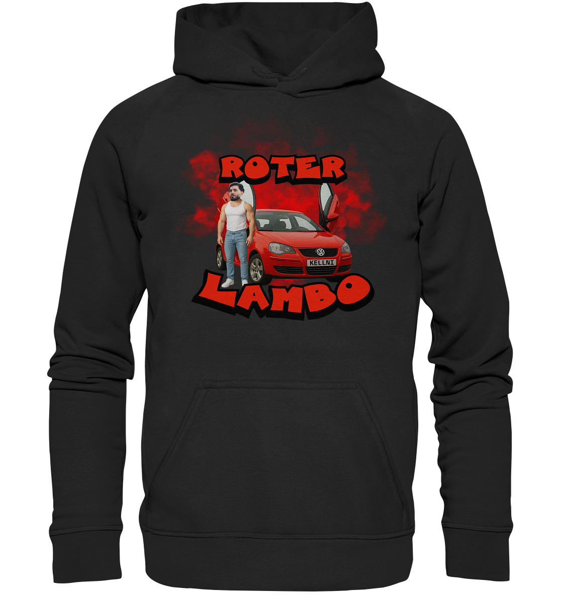 Roter Lambo - Basic Unisex Hoodie