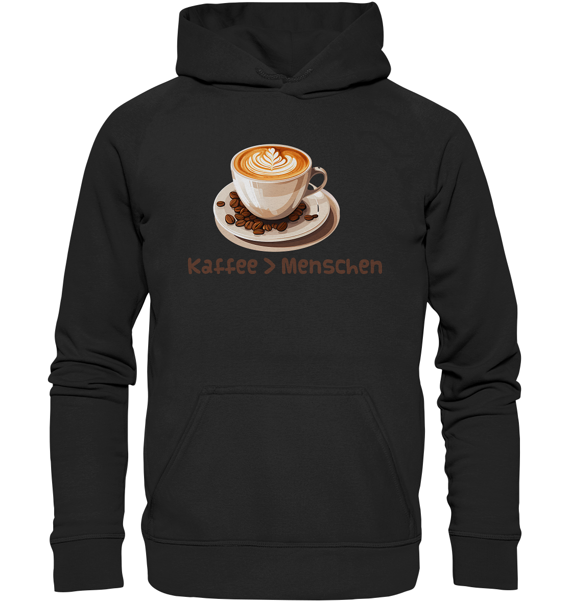 Kaffee > Menschen - Basic Unisex Hoodie