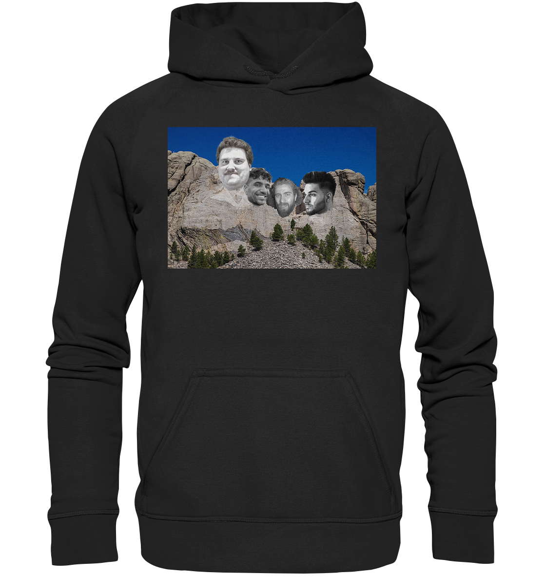 Deutsche Mount Rushmore - Basic Unisex Hoodie