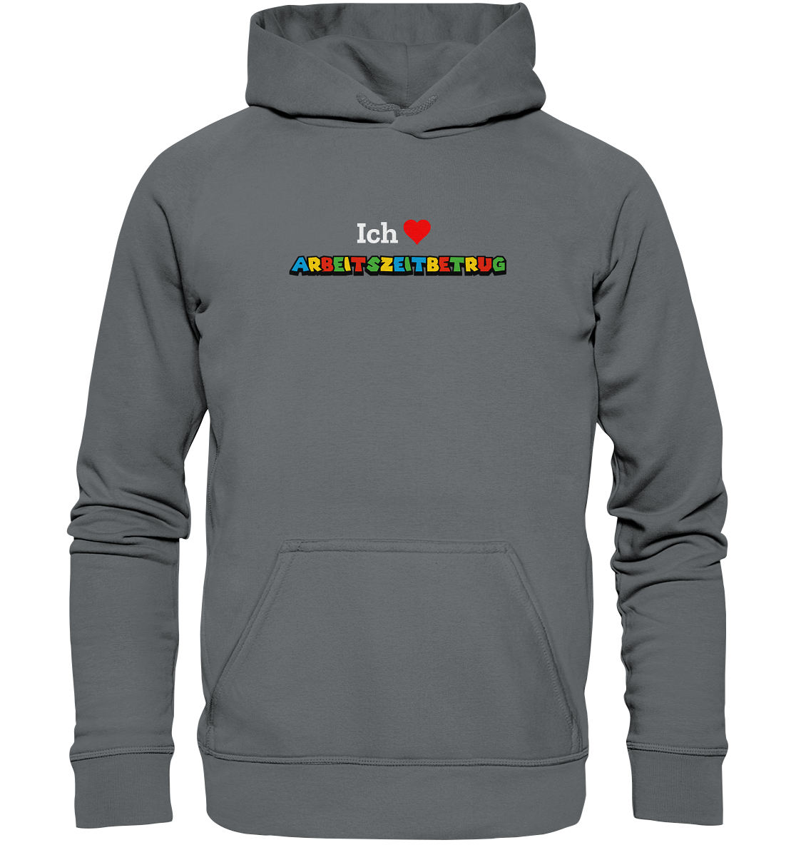 Ich liebe Arbeitszeitbetrug - Basic Unisex Hoodie