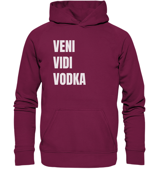 Veni Vidi Vodka - Basic Unisex Hoodie