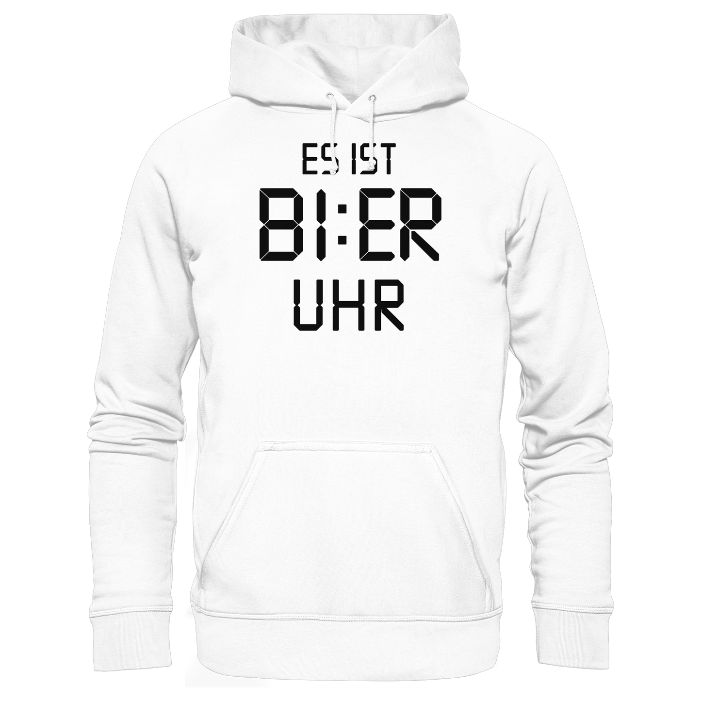 Es ist Bier Uhr - Basic Unisex Hoodie