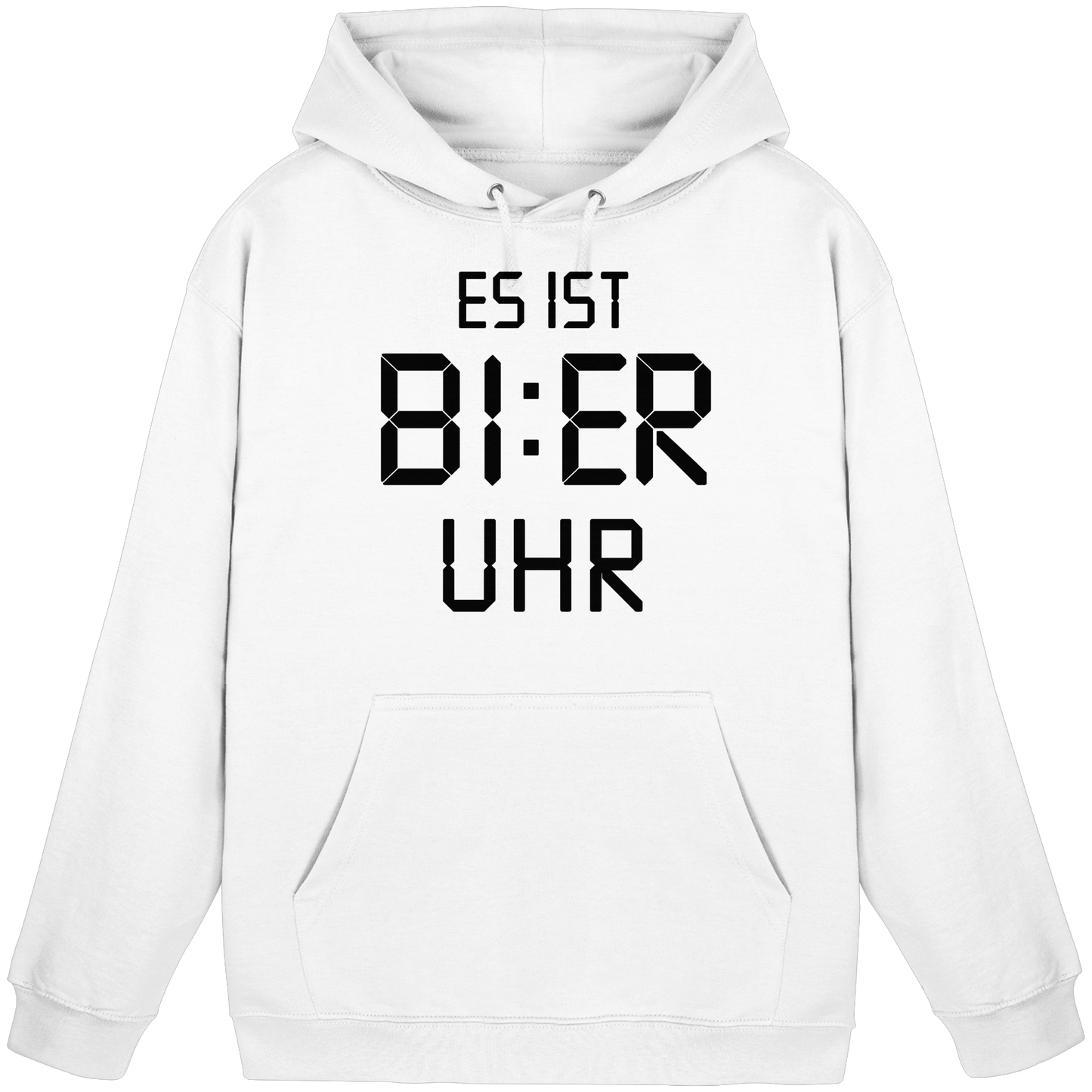 Es ist Bier Uhr - Basic Unisex Hoodie