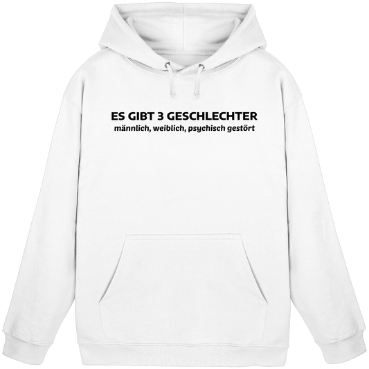 Es gibt 3 Geschlechter - Basic Unisex Hoodie