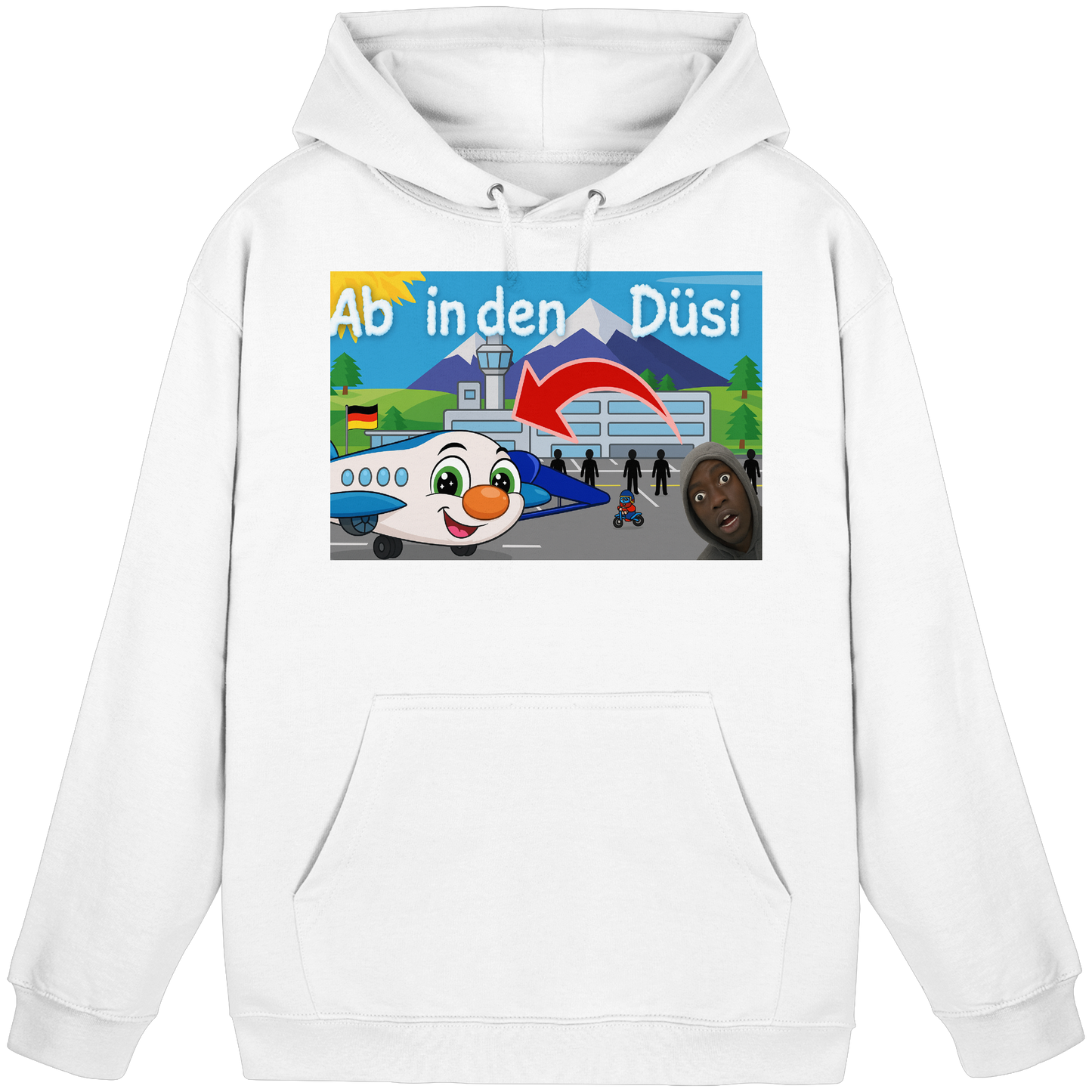 Ab in den Düsi - Basic Unisex Hoodie