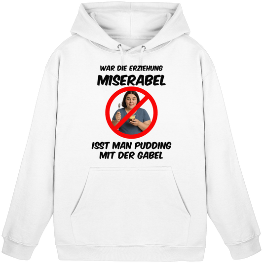 Pudding mit der Gabel - Basic Unisex Hoodie