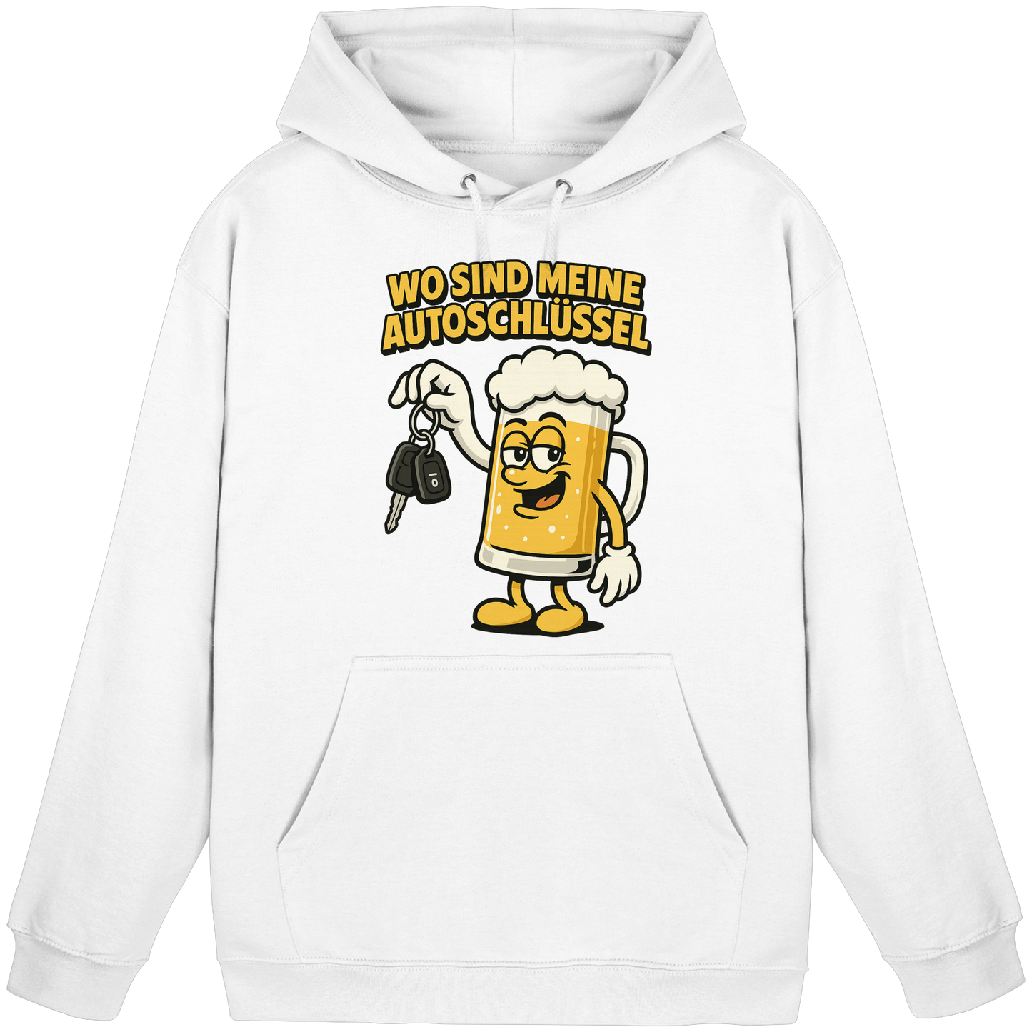 Wo sind meine Autoschlüssel - Basic Unisex Hoodie