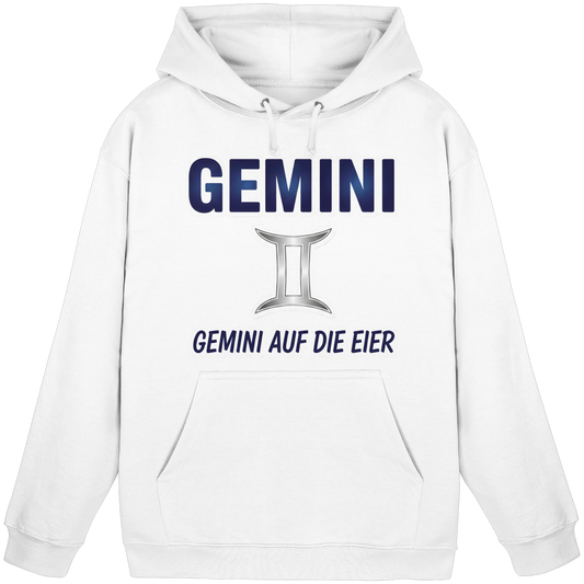 Gemini auf die Eier - Basic Unisex Hoodie