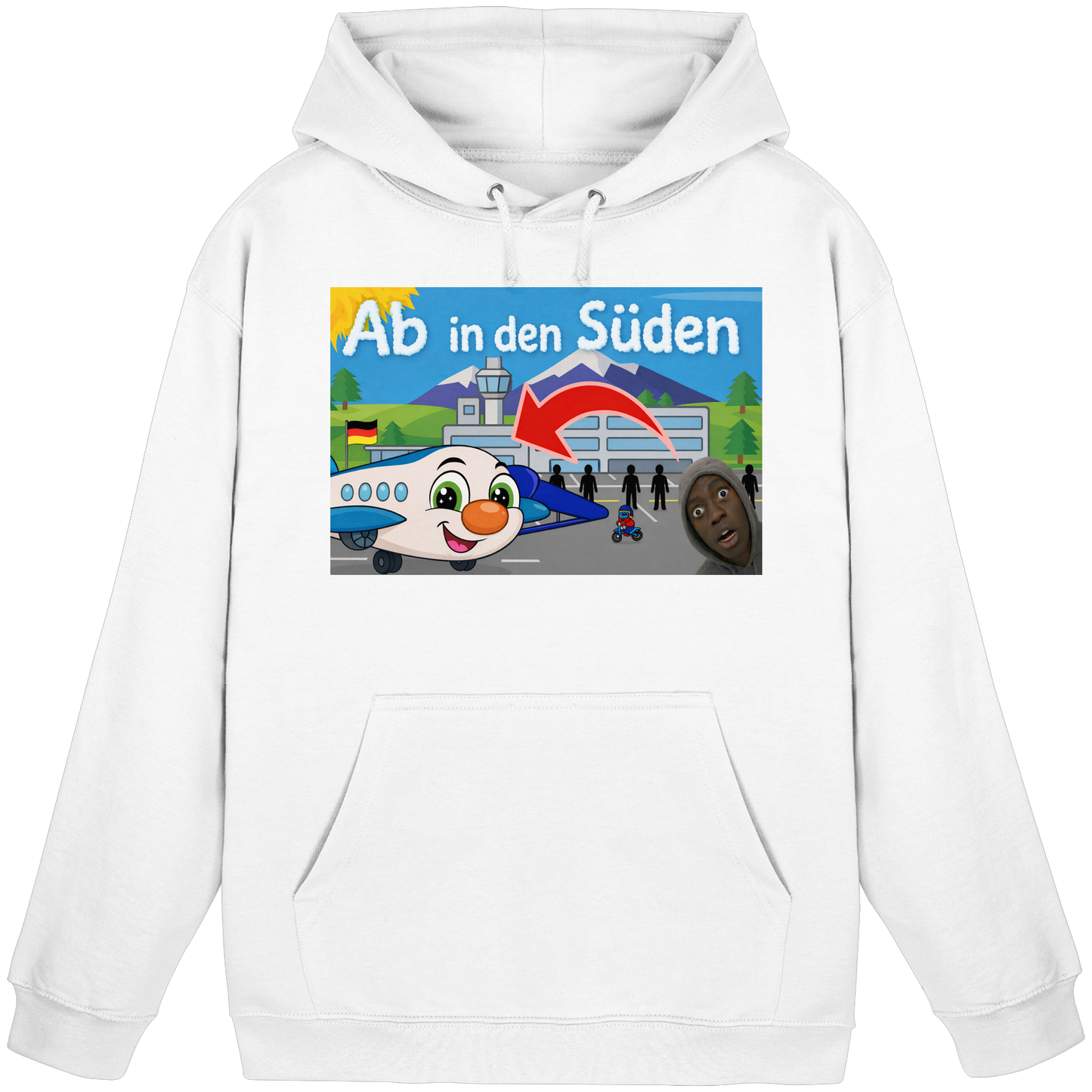 Ab in den Süden - Basic Unisex Hoodie
