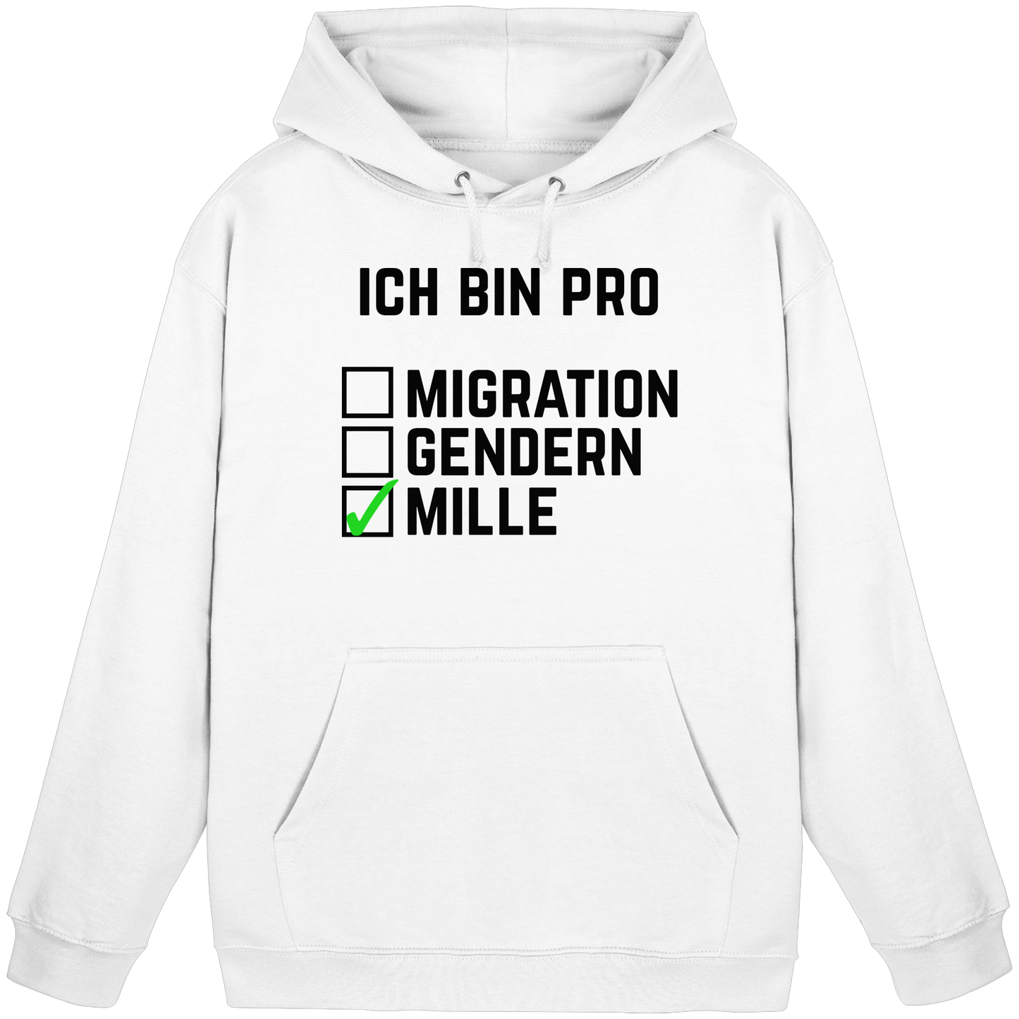 Ich bin pro - Basic Unisex Hoodie