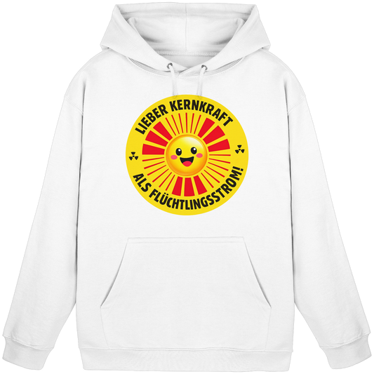 Lieber Kernkraft als Flüchtlingsstrom - Basic Unisex Hoodie