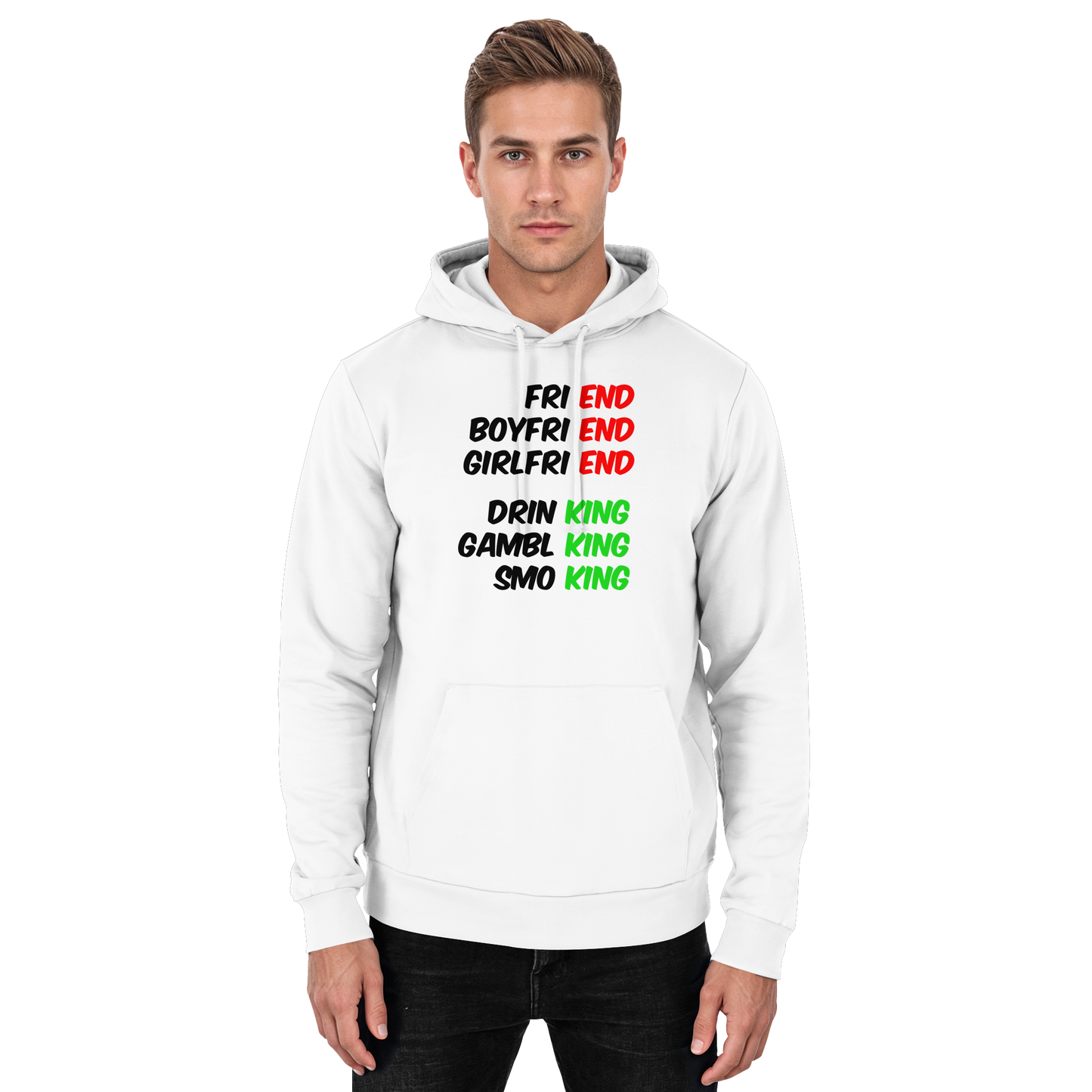 Drinking. Gamblking. Smoking. - Basic Unisex Hoodie