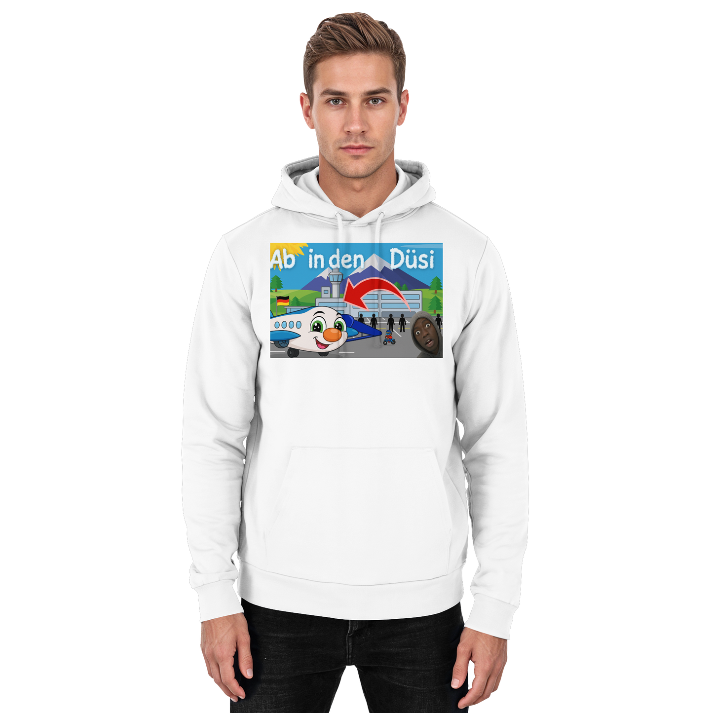 Ab in den Düsi - Basic Unisex Hoodie