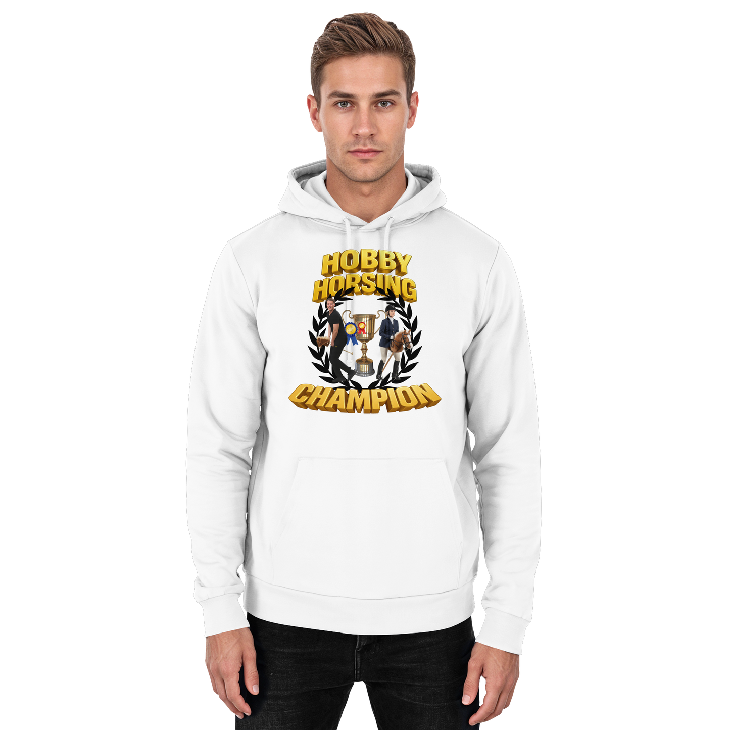 Hobby Horsing Champion - Basic Unisex Hoodie