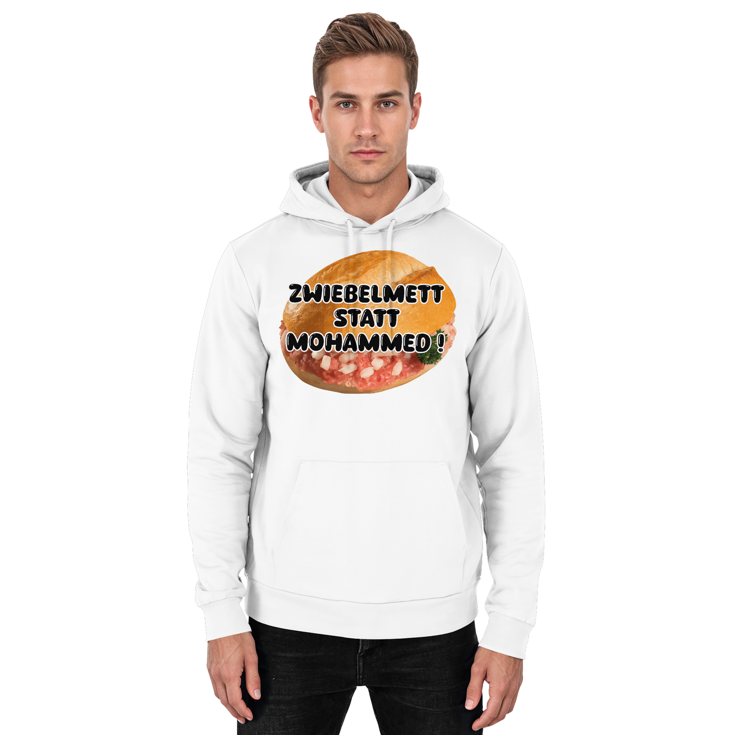 Zwiebelmett statt Mohammed - Basic Unisex Hoodie