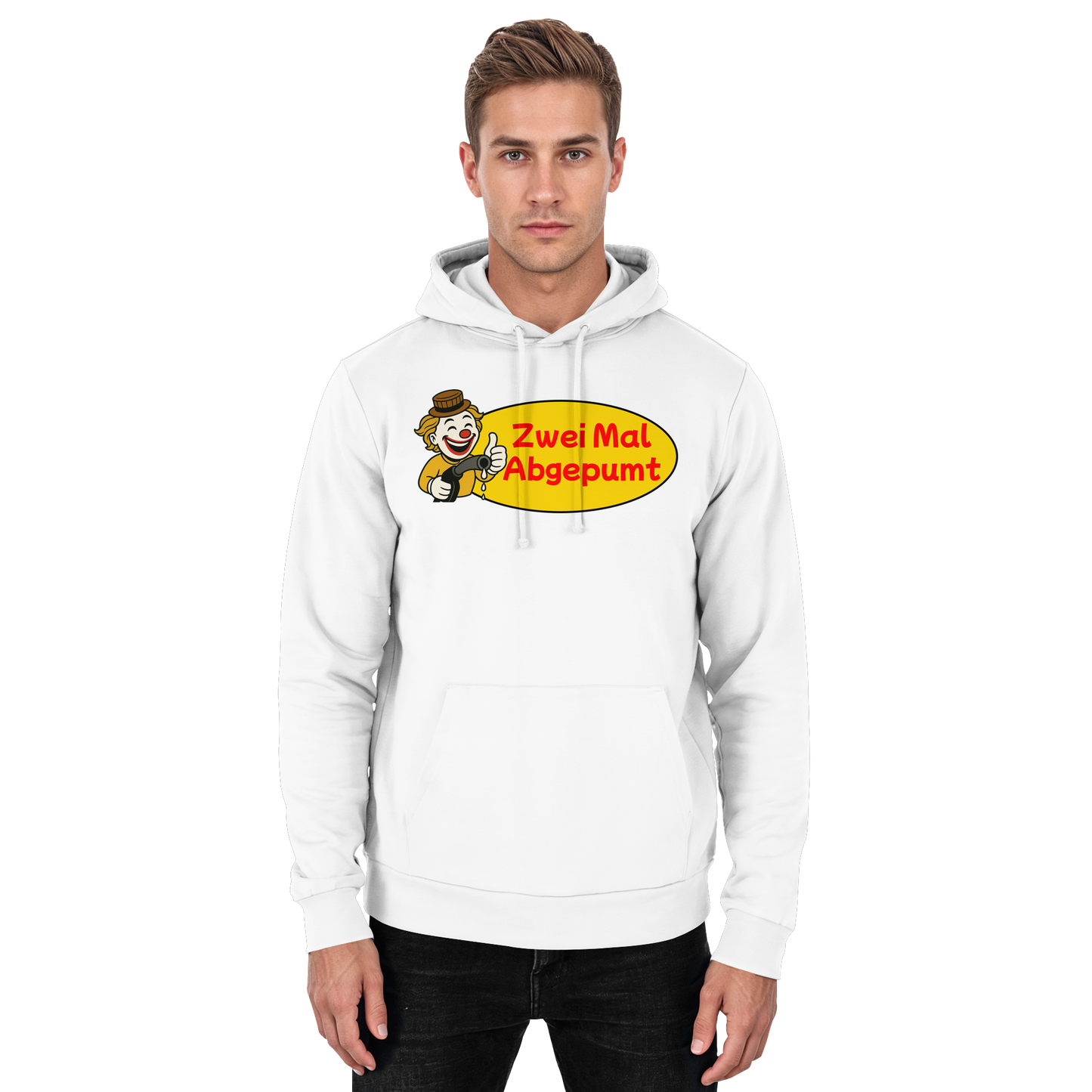 Zwei Mal Abgepumpt - Basic Unisex Hoodie