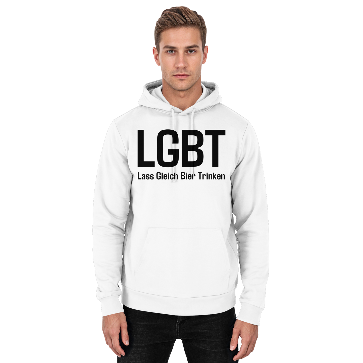 Lass gleich Bier trinken - Basic Unisex Hoodie