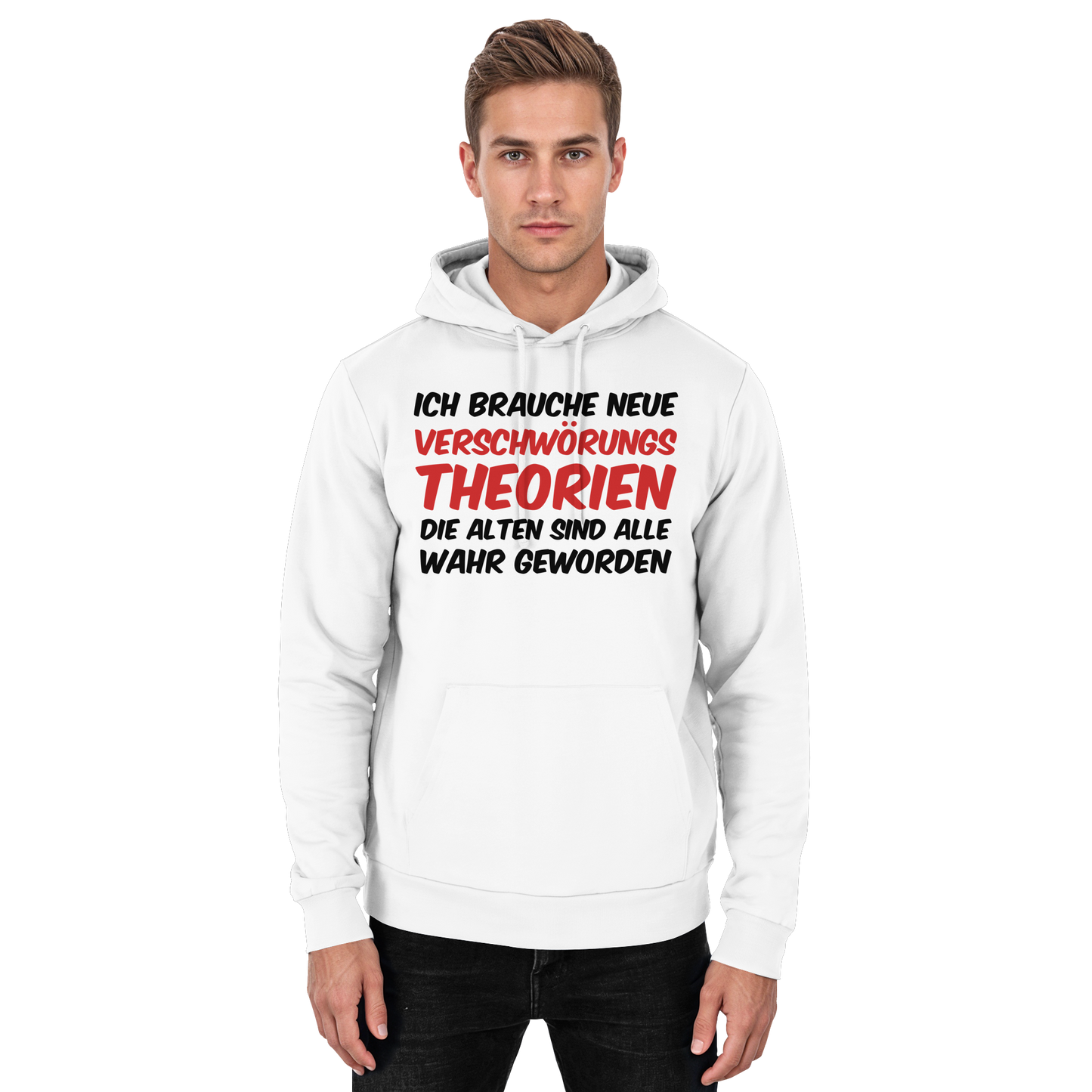 Ich brauche neue Verschwörungstheorien - Basic Unisex Hoodie