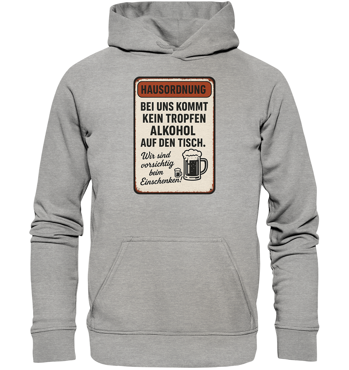 Hausordnung - Basic Unisex Hoodie