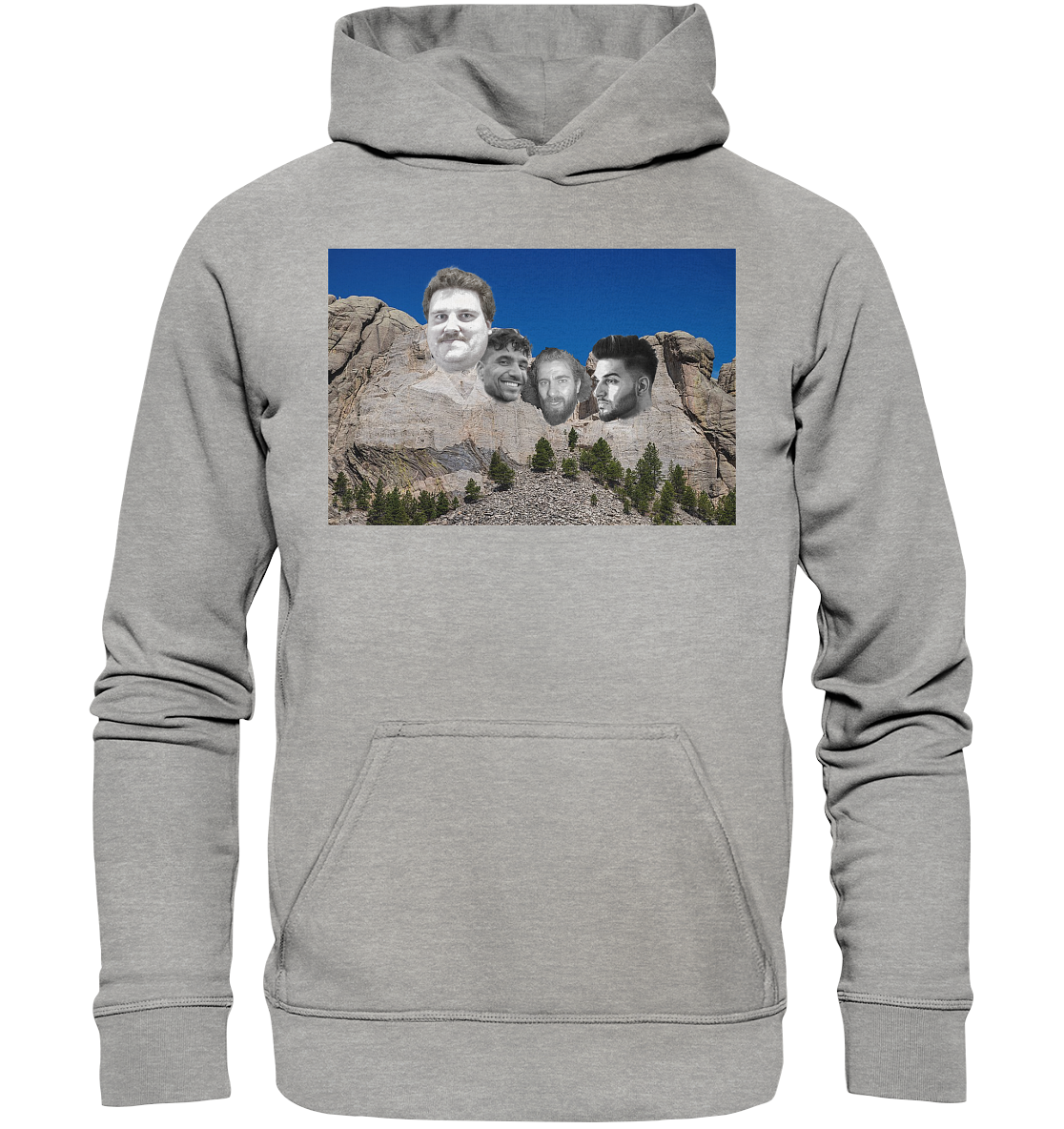 Deutsche Mount Rushmore - Basic Unisex Hoodie