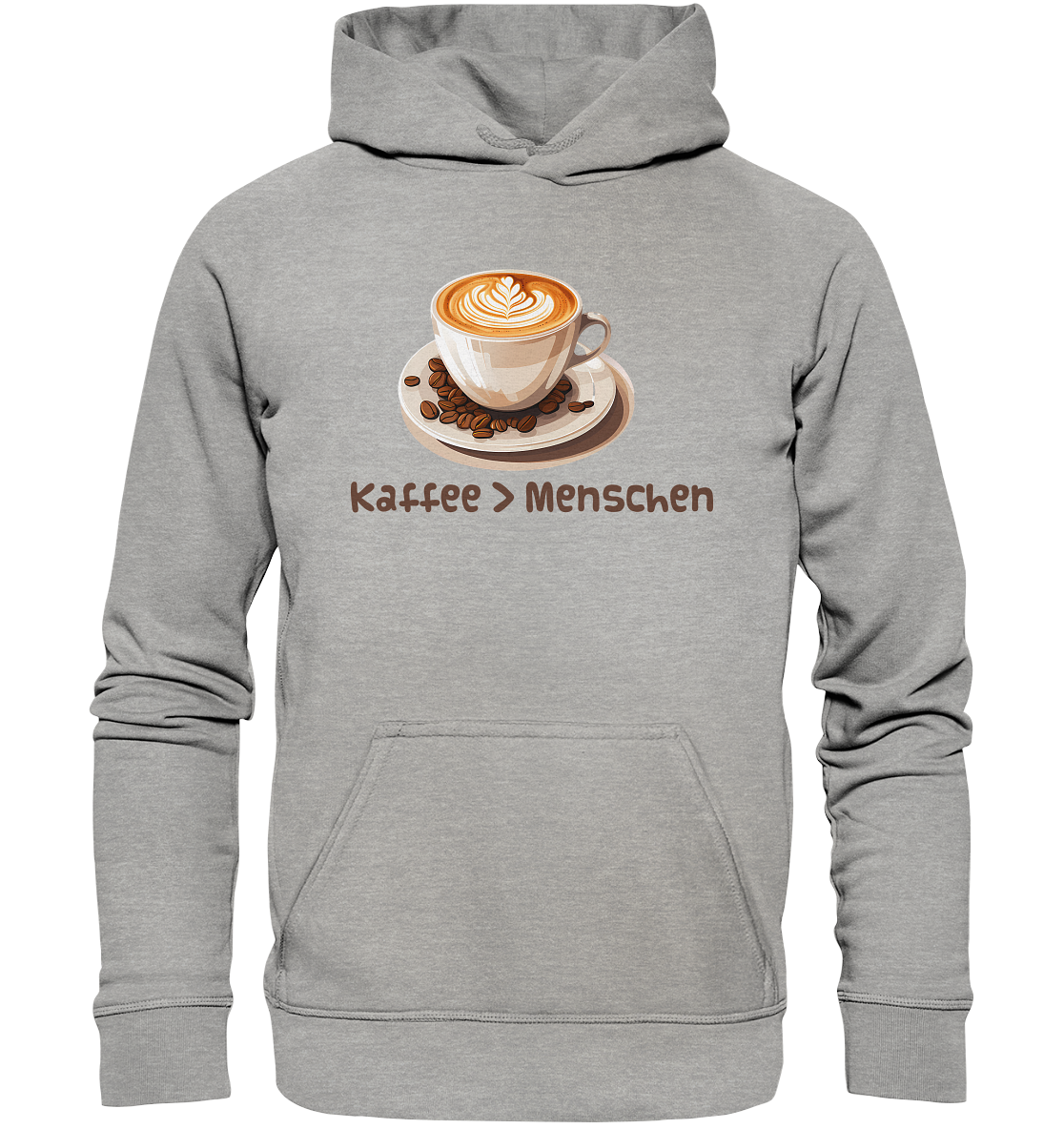 Kaffee > Menschen - Basic Unisex Hoodie