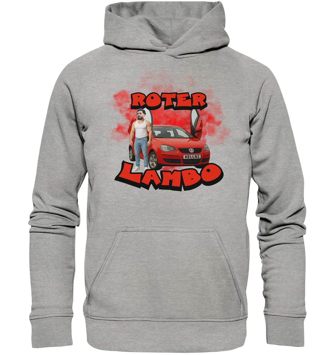 Roter Lambo - Basic Unisex Hoodie