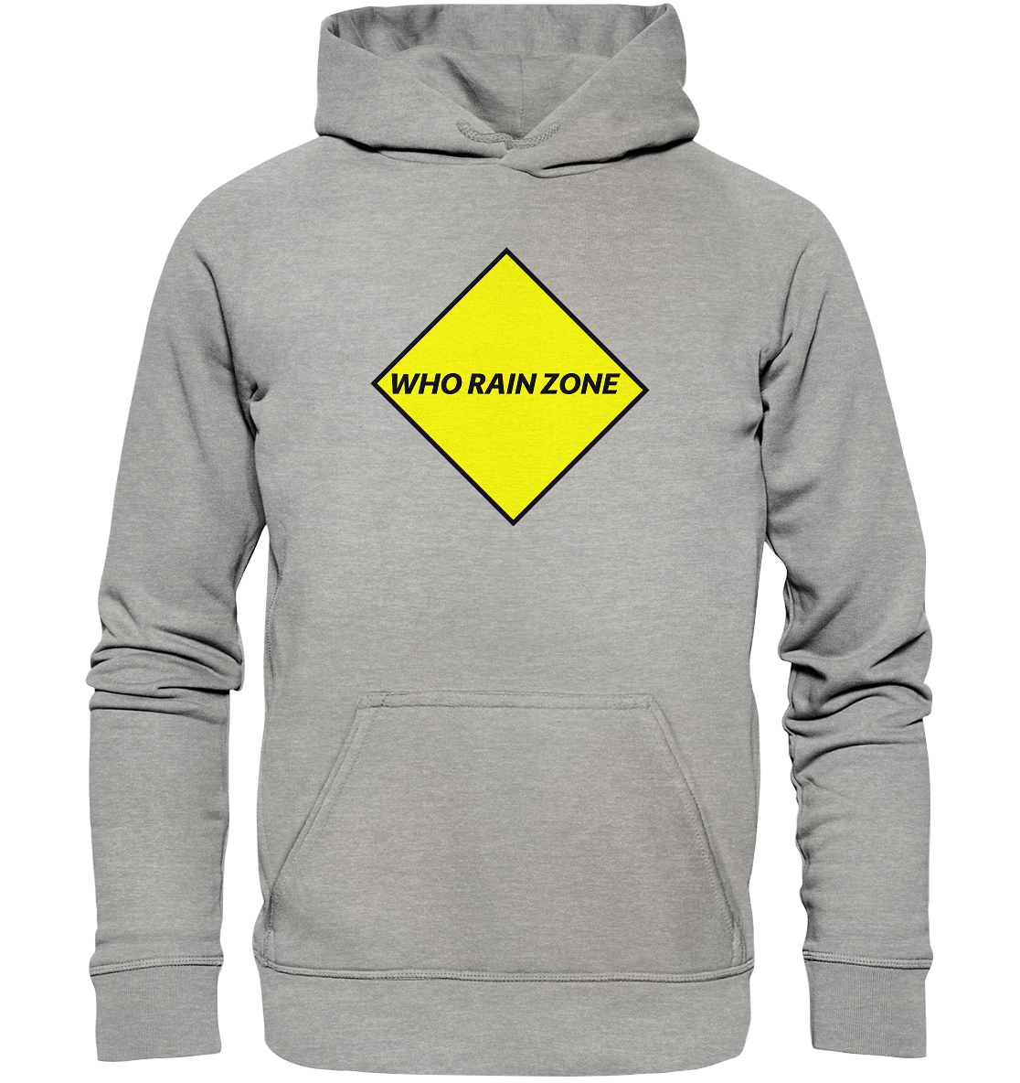 Who Rain Zone - Basic Unisex Hoodie