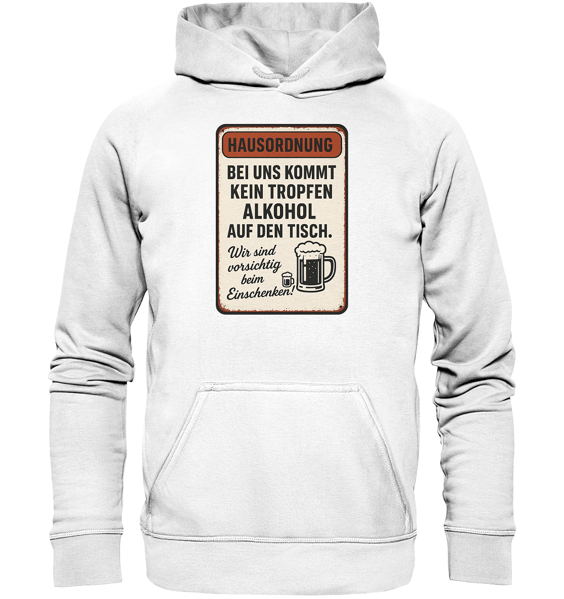 Hausordnung - Basic Unisex Hoodie
