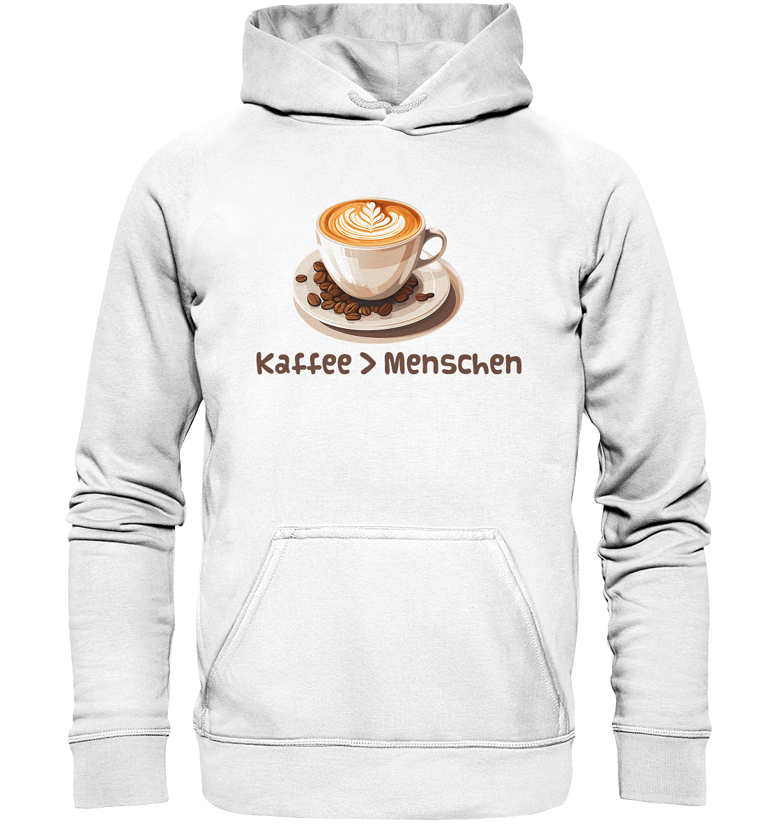 Kaffee > Menschen - Basic Unisex Hoodie