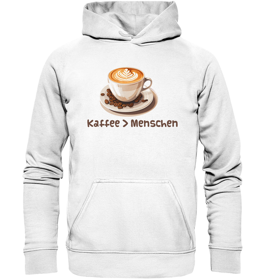 Kaffee > Menschen - Basic Unisex Hoodie