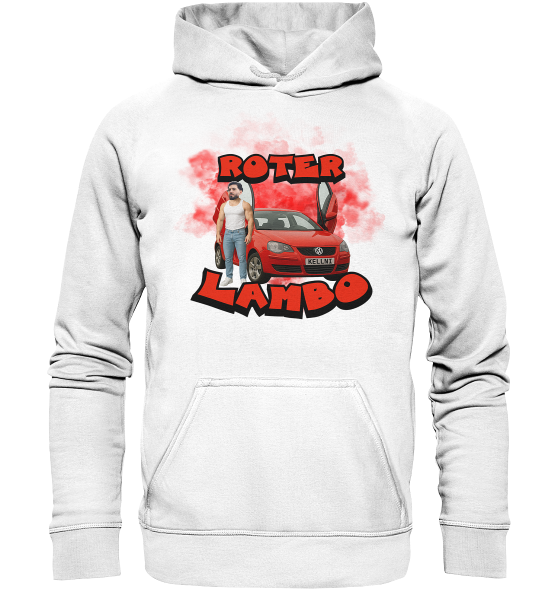 Roter Lambo - Basic Unisex Hoodie