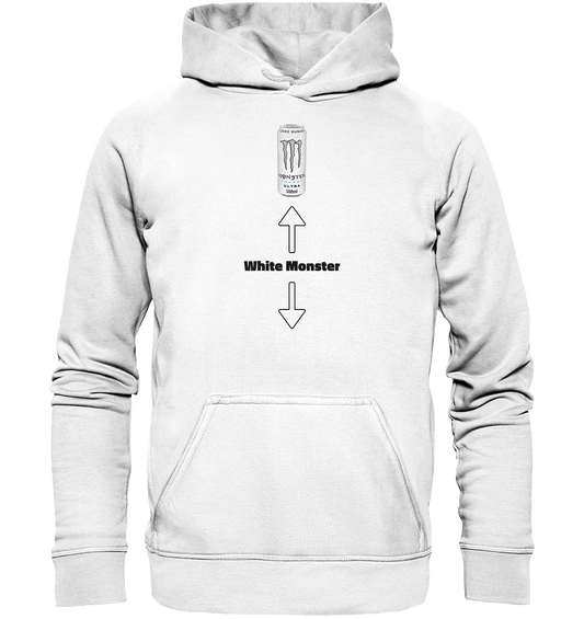 White Monster - Basic Unisex Hoodie