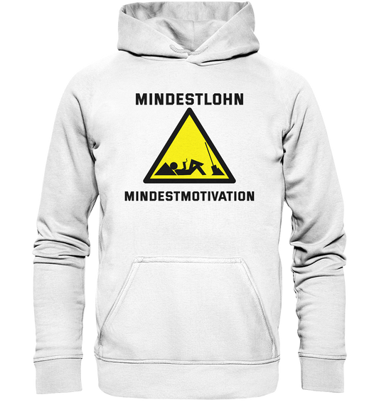 Mindestlohn - Basic Unisex Hoodie