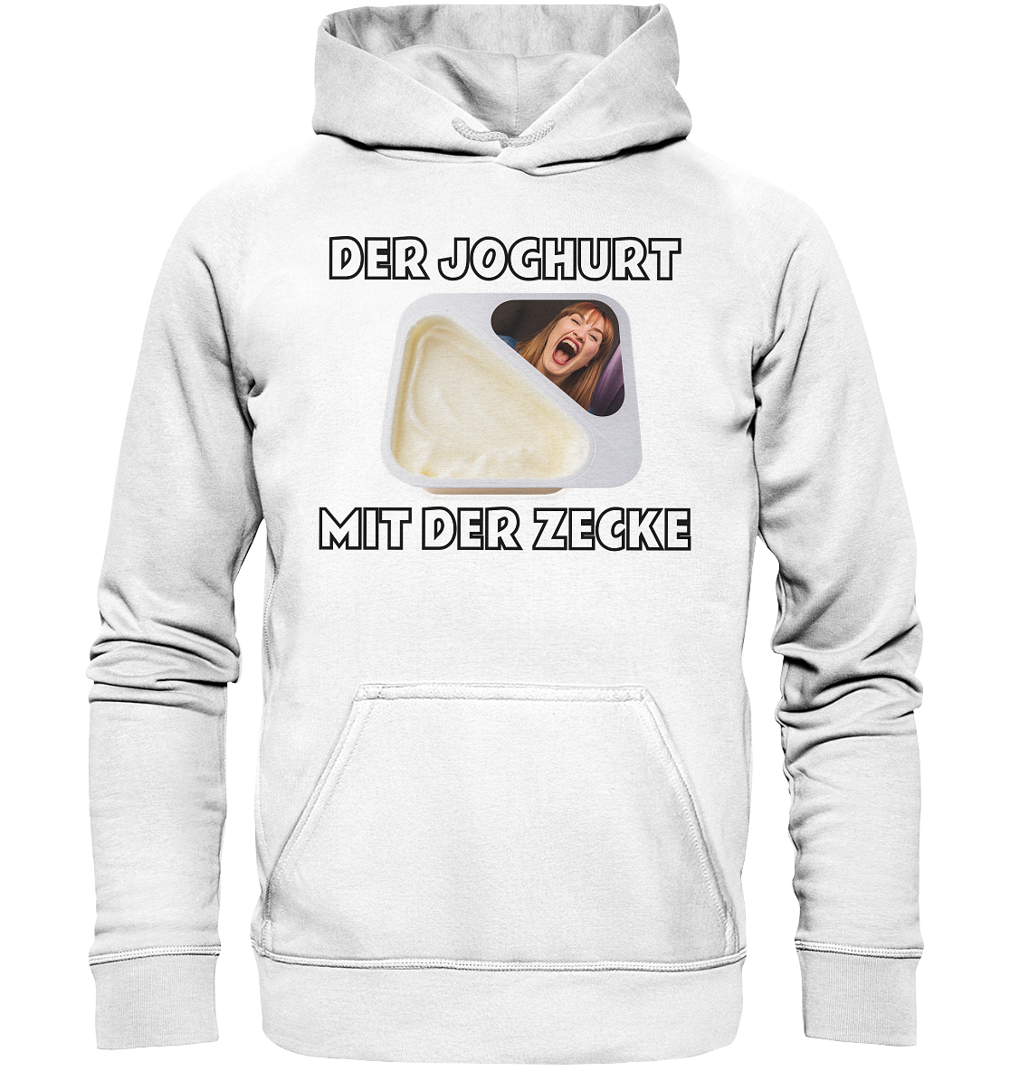 Der Joghurt mit der Zecke - Basic Unisex Hoodie