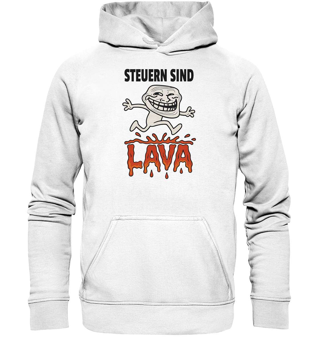 Steuern sind Lava - Basic Unisex Hoodie
