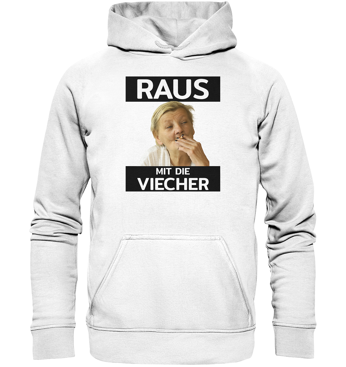Raus mit die Viecher - Basic Unisex Hoodie