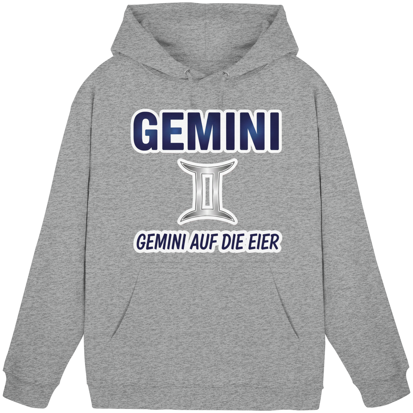 Gemini auf die Eier - Basic Unisex Hoodie