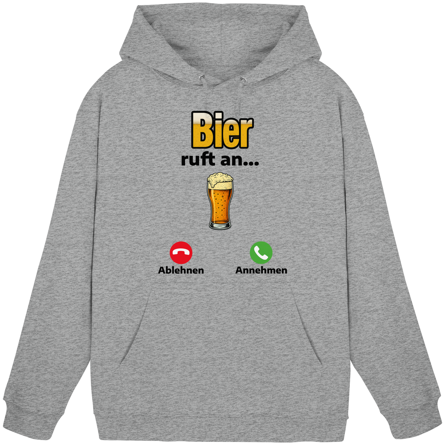 Bier ruft an... - Basic Unisex Hoodie