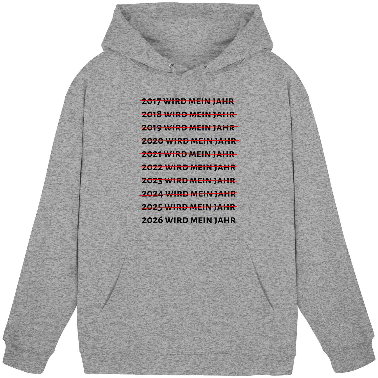 2026 Wird mein Jahr - Basic Unisex Hoodie