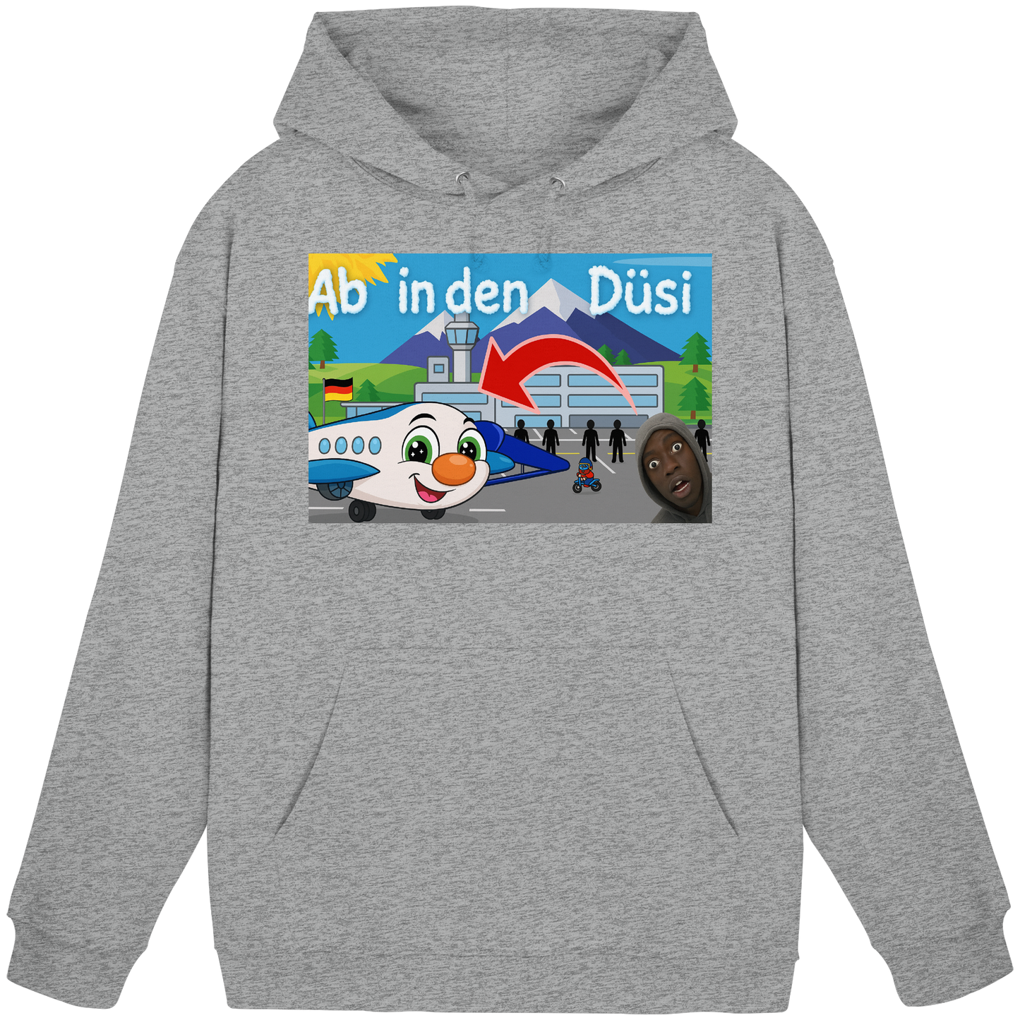 Ab in den Düsi - Basic Unisex Hoodie