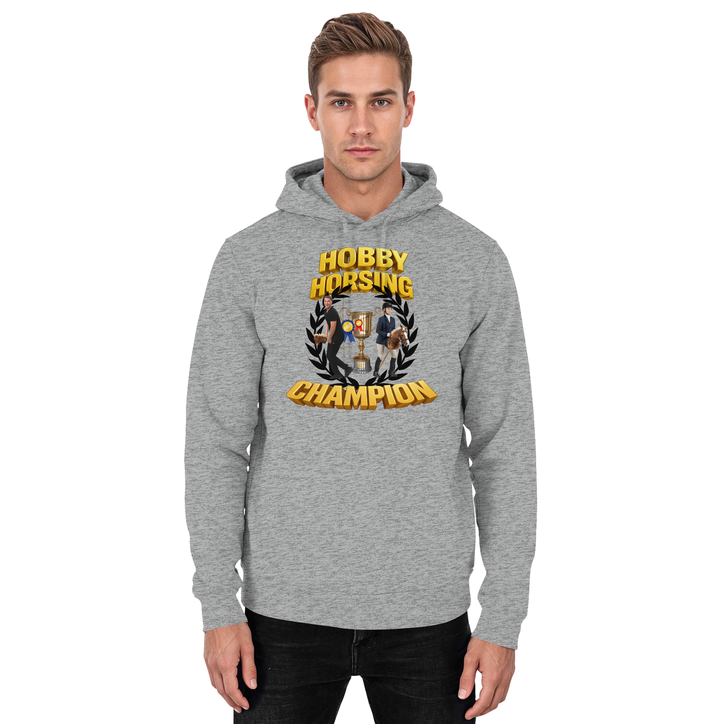 Hobby Horsing Champion - Basic Unisex Hoodie