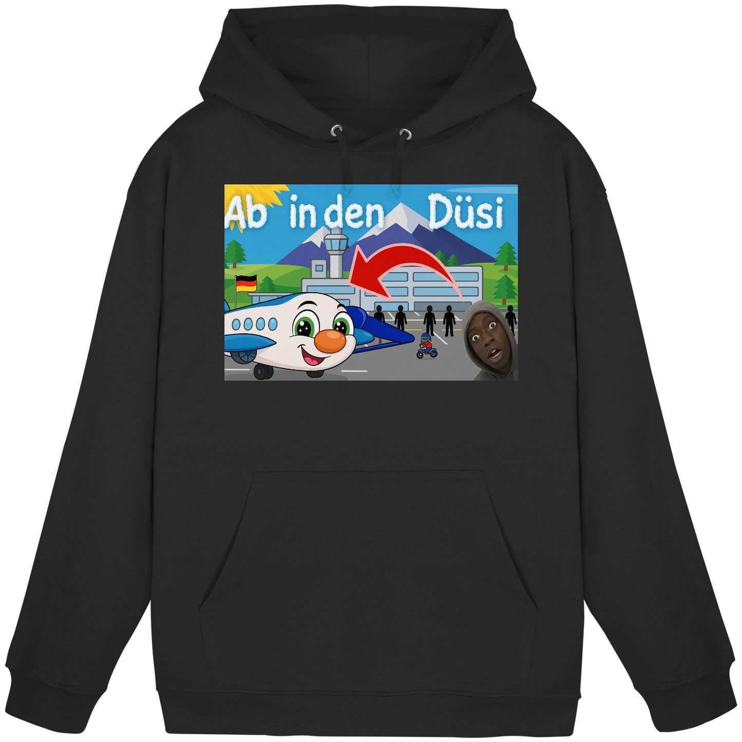 Ab in den Düsi - Basic Unisex Hoodie