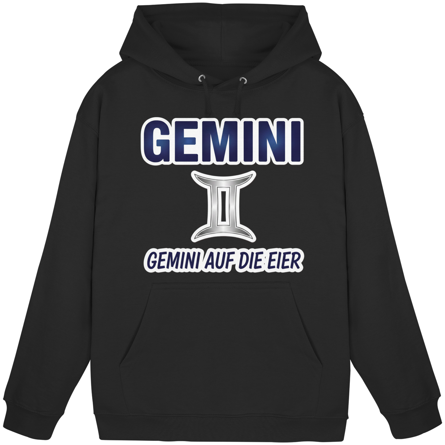 Gemini auf die Eier - Basic Unisex Hoodie