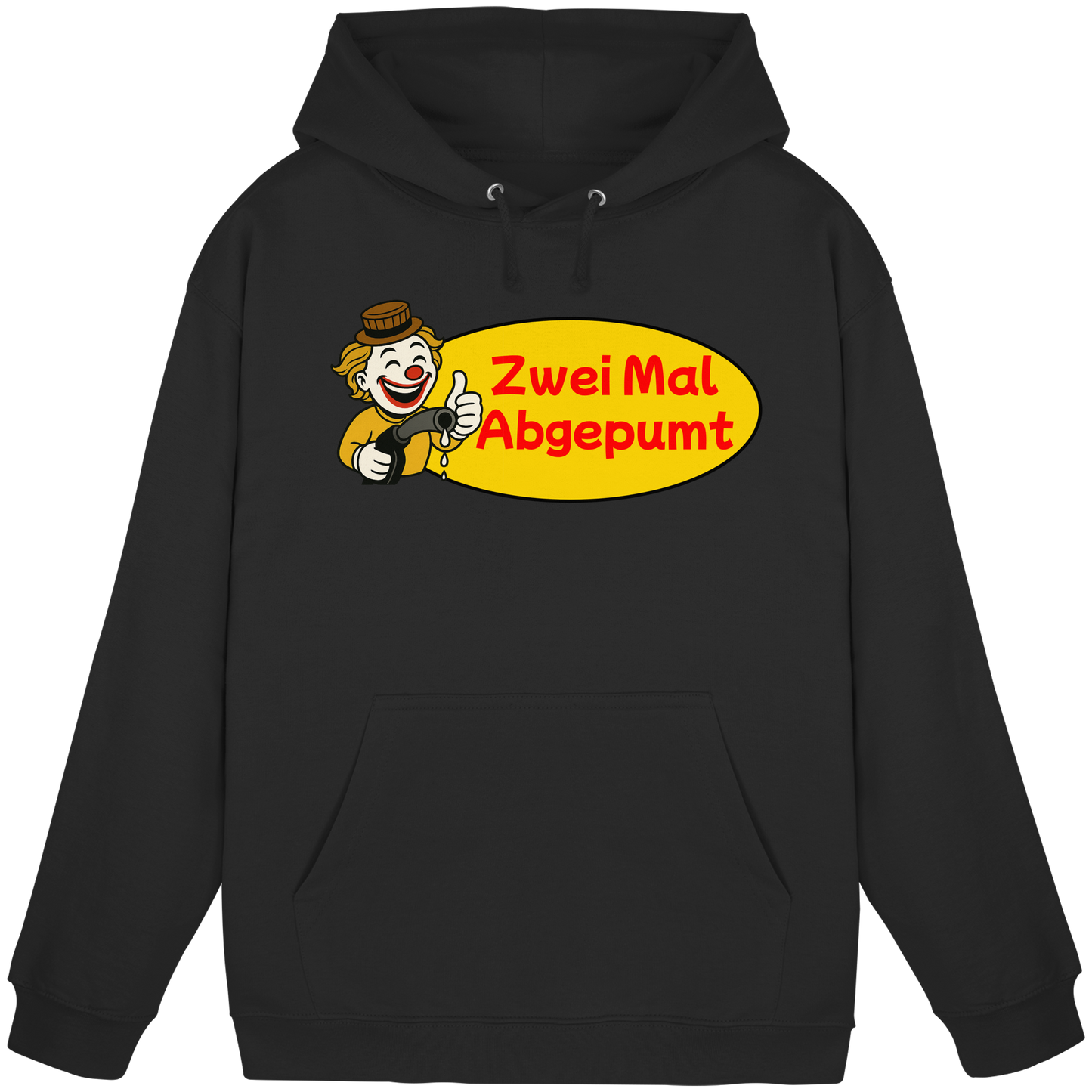 Zwei Mal Abgepumpt - Basic Unisex Hoodie