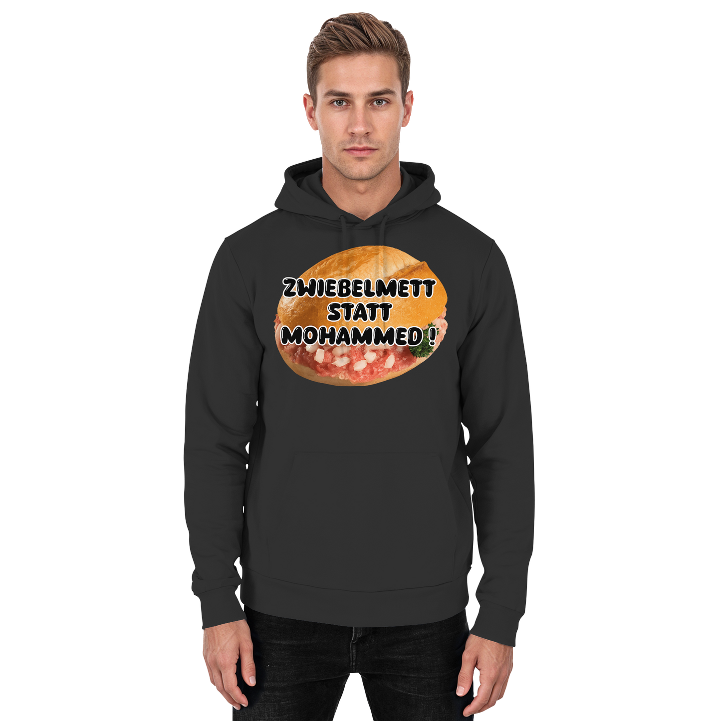 Zwiebelmett statt Mohammed - Basic Unisex Hoodie