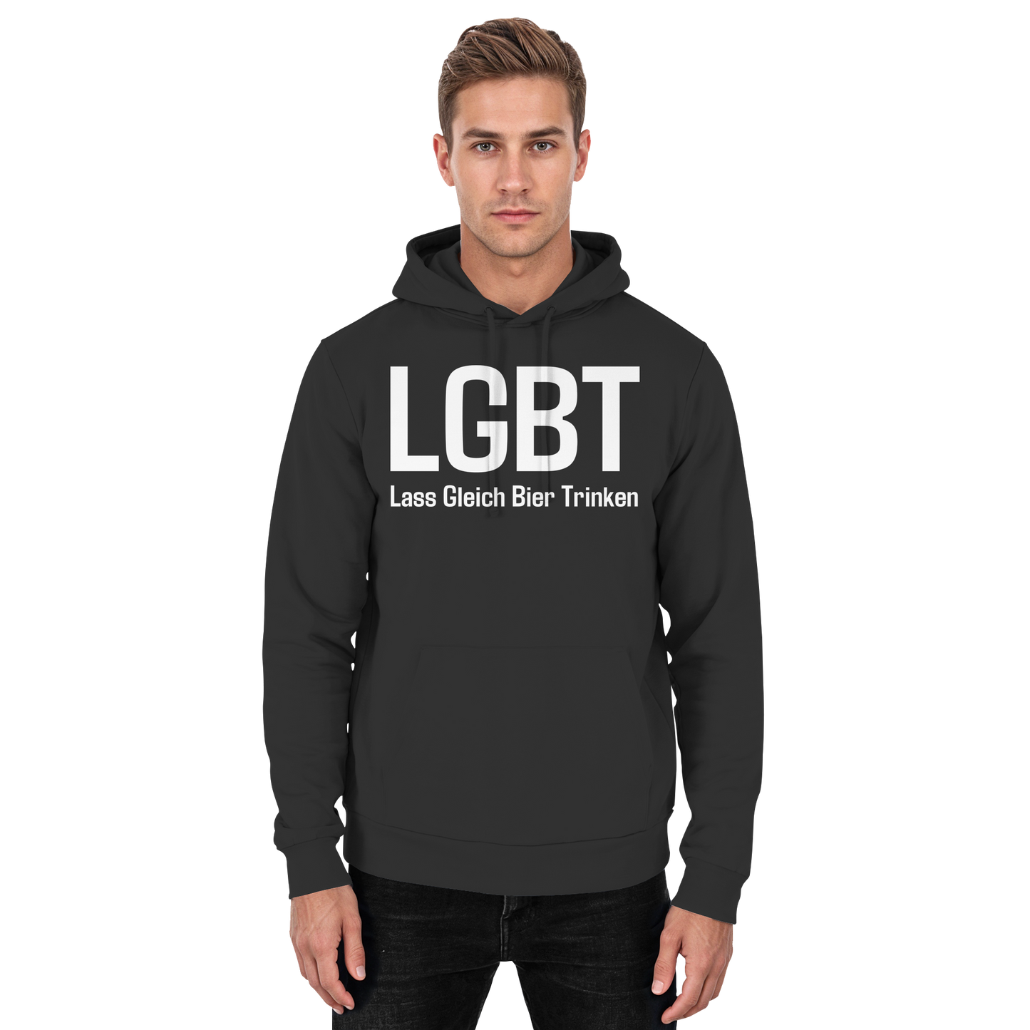 Lass gleich Bier trinken - Basic Unisex Hoodie